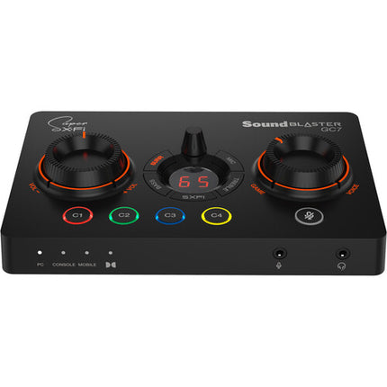 Creative Labs Sound Blaster GC7 DAC amplificador USB 24-Bit 192 kHz con Control de Volumen