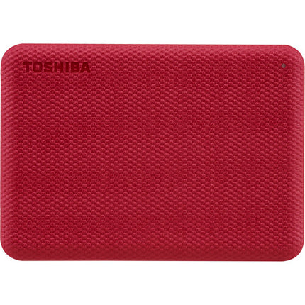 Toshiba 4TB Canvio Advance Disco Duro Portátil USB 3.2 Gen 1 Rojo