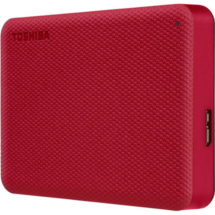 Toshiba 4TB Canvio Advance Disco Duro Portátil USB 3.2 Gen 1 Rojo