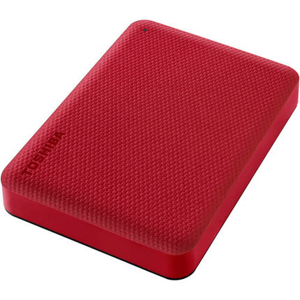 Toshiba 4TB Canvio Advance Disco Duro Portátil USB 3.2 Gen 1 Rojo