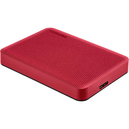 Toshiba 4TB Canvio Advance Disco Duro Portátil USB 3.2 Gen 1 Rojo