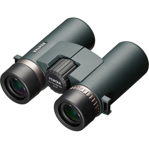 Pentax AD 10x32 ED Binoculars 10x32 Ligeros Resistentes al Agua con Estuche