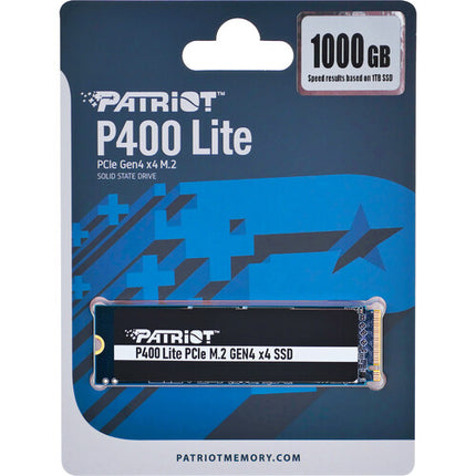 Patriot P400 Lite SSD Interno NVMe PCIe 4.0 1TB 3500 MB/s Lectura 2700 MB/s Escritura
