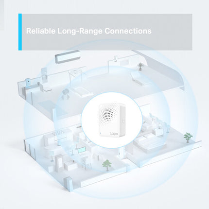 TP-Link Tapo H100 Centro de Control Inteligente para 64 Dispositivos 90 dB Sirena
