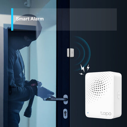 TP-Link Tapo H100 Centro de Control Inteligente para 64 Dispositivos 90 dB Sirena
