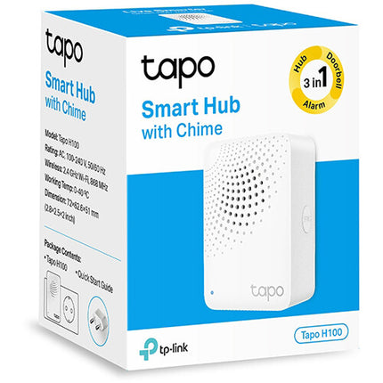 TP-Link Tapo H100 Centro de Control Inteligente para 64 Dispositivos 90 dB Sirena