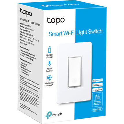 TP-Link Tapo S500 Interruptor Inteligente Wi-Fi 2.4 GHz Control Remoto