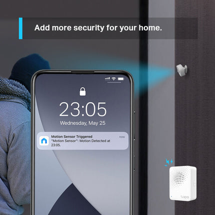 TP-Link Tapo T100 Sensor de Movimiento Inteligente Alcance 7 m Batería 1 Año