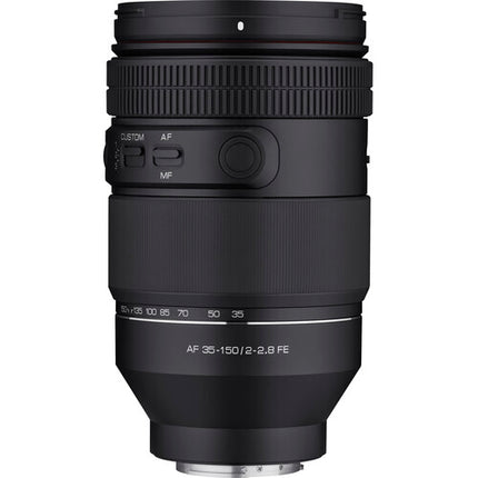 Rokinon 35-150mm f2-2.8 Zoom para Sony E Distancia mínima 12.1"