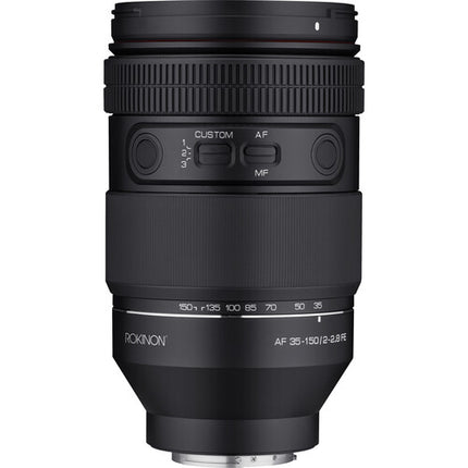 Rokinon 35-150mm f2-2.8 Zoom para Sony E Distancia mínima 12.1"