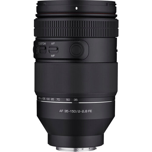 Samyang 35-150mm f/2-2.8 Lente zoom para Sony E con funda y parasol