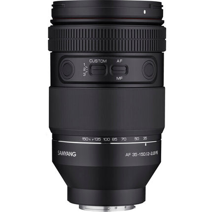 Samyang 35-150mm f/2-2.8 Lente zoom para Sony E con funda y parasol