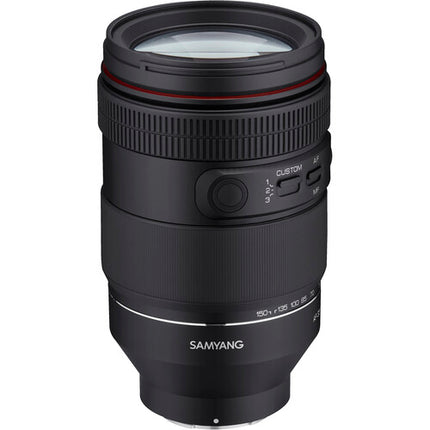Samyang 35-150mm f/2-2.8 Lente zoom para Sony E con funda y parasol