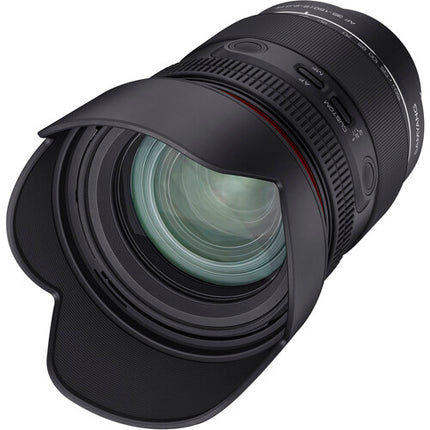 Samyang 35-150mm f/2-2.8 Lente zoom para Sony E con funda y parasol