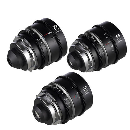 Venus Optics Laowa Nanomorph S35 Juego de 3 Lentes Anamórficos 27 35 50mm con Estuche Rígido