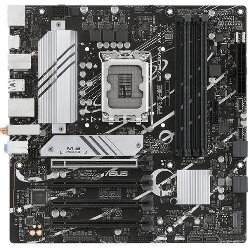 ASUS PRIME B760M-A AX Placa base Micro-ATX LGA1700 4 ranuras DDR5 2 M.2 SSD