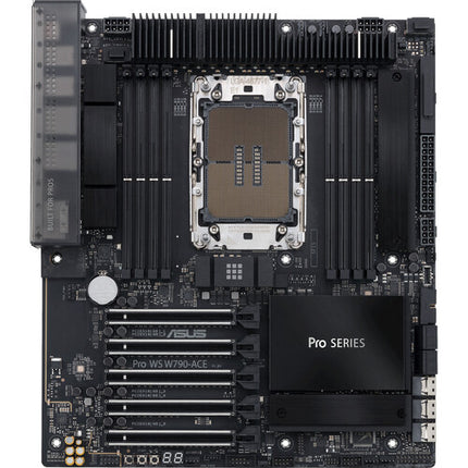 ASUS Pro WS W790-ACE Placa base estación trabajo CEB DDR5 6800 MHz 10 GbE