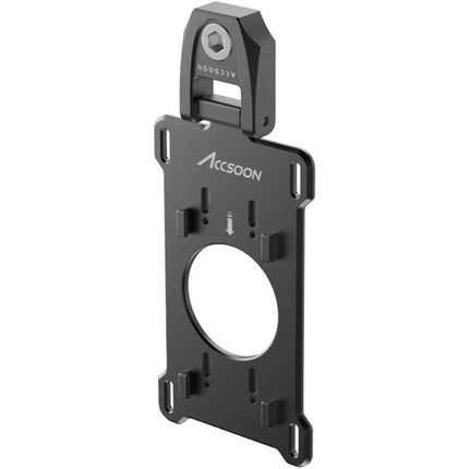 Accsoon Mounting Adapter Plate para SeeMo Placa de Montaje Ligera de Aluminio con Conexión 1/4"-20