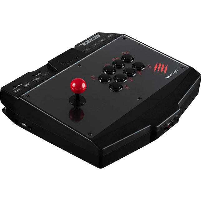 Mad Catz T.E.3 Arcade Fight Stick Negro 8 Botones Configurables Joystick 8 Direcciones USB 2.0