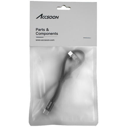Accsoon Cable USB-C a Lightning 1 Metro Conector Recto y Ángulo Derecho