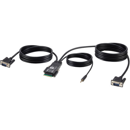 Belkin Cable VGA y Audio Modular Dual-Head 6 Pies 4K 30 Hz TAA