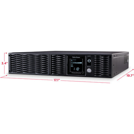 CyberPower PR1500RTXL2UTAA SAI sinusoide 1500VA 1500W 8 salidas protegidas
