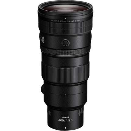 Nikon NIKKOR Z 400mm f4.5 VR S Lente Teleobjetivo F4.5 a F32 con Estabilizador y Motor AF