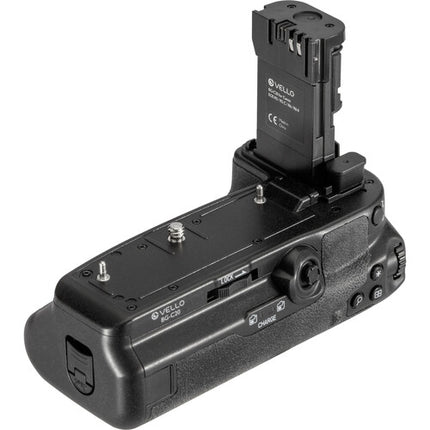 Vello Battery Grip para cámaras mirrorless Canon EOS R5 C R5 R6 II y R6 con doble batería LP-E6NH