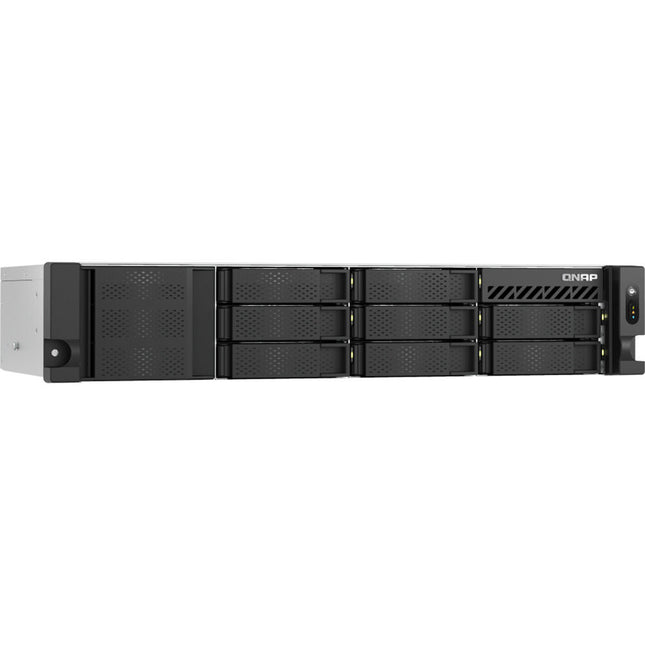 QNAP TS-855eU-RP NAS con 8 bahías SATA y 2 SSD M.2 PCIe 3.0