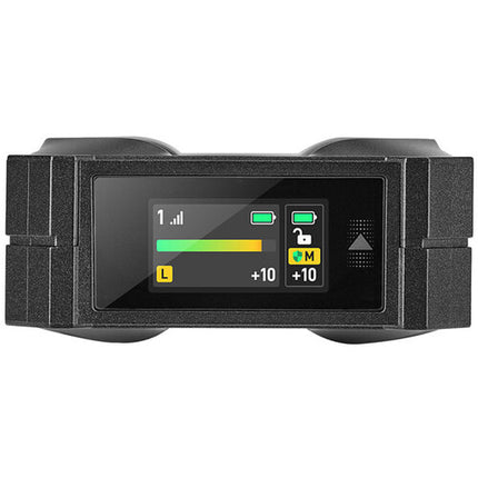 Saramonic Blink Me Micrófono Inalámbrico Clip-On Doble Canal 24-Bit 48kHz 328ft Alcance