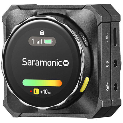 Saramonic Blink Me Micrófono Inalámbrico Clip-On Doble Canal 24-Bit 48kHz 328ft Alcance