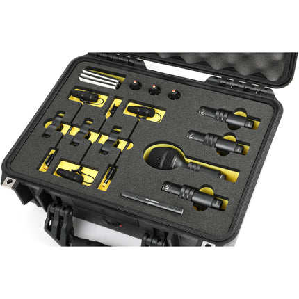 DPA Microphones DDK4000 Kit Micrófonos para Batería con 8 Micrófonos y Estuche rígido