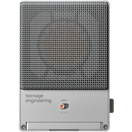 teenage engineering CM-15 Micrófono de Condensador Campo con cápsula de 1 pulgada y batería recargable de 10 horas