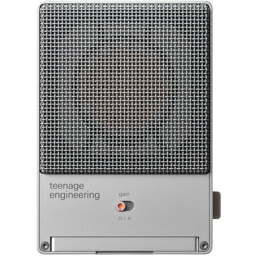teenage engineering CM-15 Micrófono de Condensador Campo con cápsula de 1 pulgada y batería recargable de 10 horas