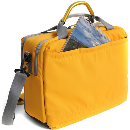 ORCA OR-550 Maletín para portátil hasta 17 pulgadas con correa de hombro acolchada amarillo