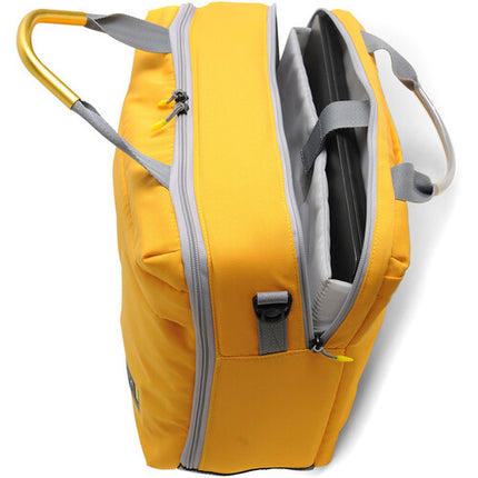ORCA OR-550 Maletín para portátil hasta 17 pulgadas con correa de hombro acolchada amarillo