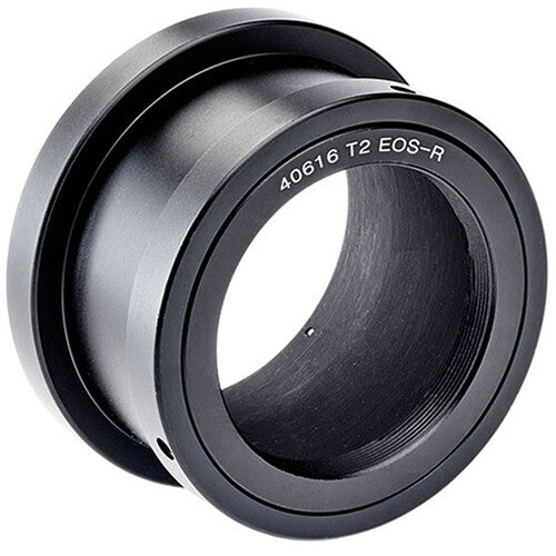 Adaptador Opticron T-Mount para cámara Canon EOS R aluminio negro anodizado