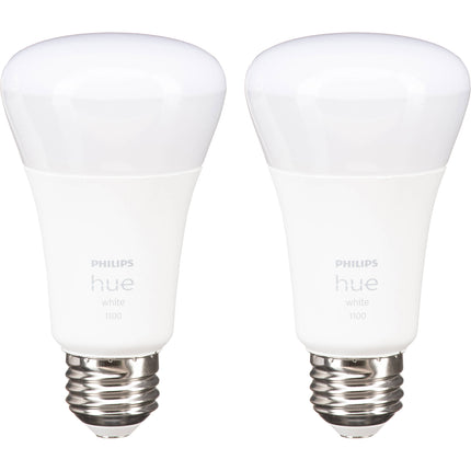 Philips Hue E26 Starter Kit Luz Blanca 2 Bombillas 1100 lúmenes 2700K