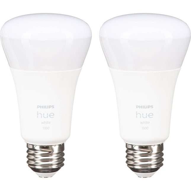 Philips Hue E26 Starter Kit Luz Blanca 2 Bombillas 1100 lúmenes 2700K