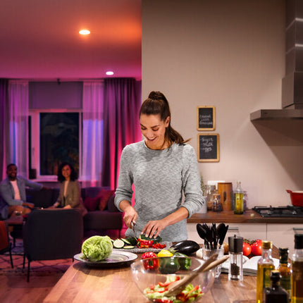 Philips Hue Downlight Empotrable Regulable 1100 Lúmenes 16 Millones Colores