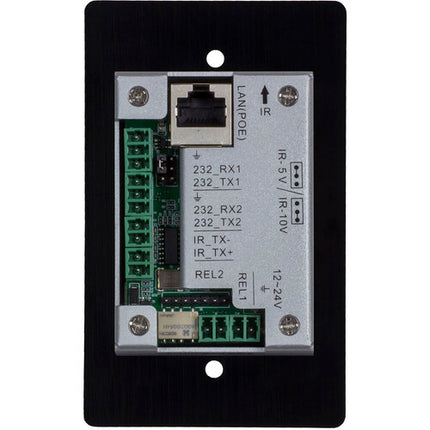 MuxLab 8-Button Panel de Control IP PoE 8 Botones Soporte PoE