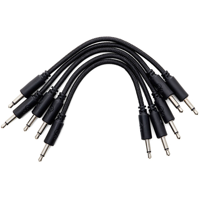 Erica Synths Braided cables para Eurorack 5 unidades 3.9 pulgadas black