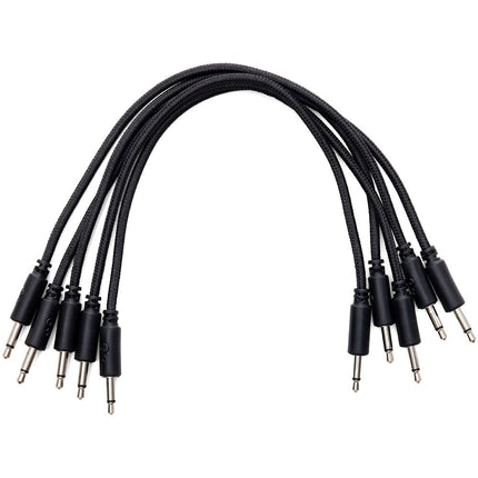 Erica Synths Cables Patch Eurorack Trenzados 3 5mm TS 20 cm 5 unidades
