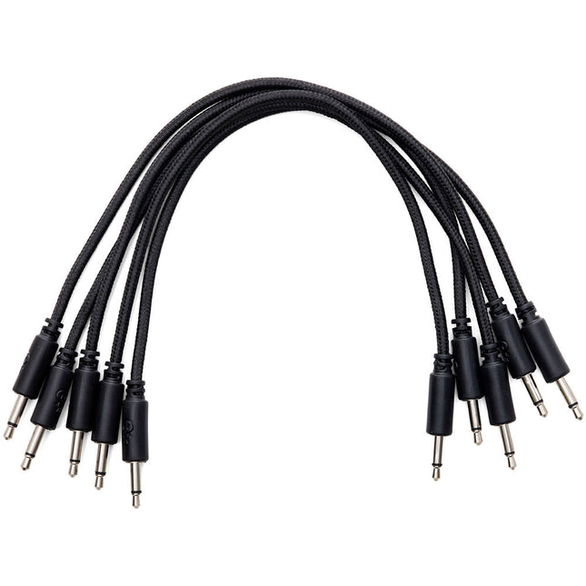 Erica Synths Cables Patch Eurorack Trenzados 3 5mm TS 20 cm 5 unidades