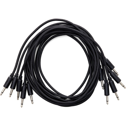 Erica Synths Cables Eurorack Trenzados 5 Piezas 90 cm Negro