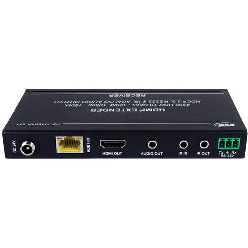 FSR HD-H1504K-SP Extensor HDMI 4K HDR 394 Pies Con RS-232 IR Bidireccional