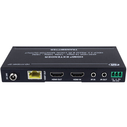 FSR HD-H1504K-SP Extensor HDMI 4K HDR 394 Pies Con RS-232 IR Bidireccional