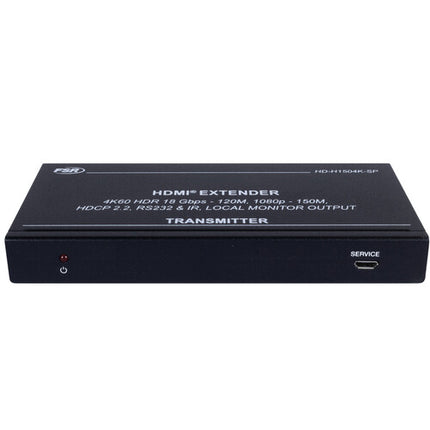 FSR HD-H1504K-SP Extensor HDMI 4K HDR 394 Pies Con RS-232 IR Bidireccional
