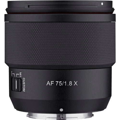 Rokinon AF 75mm f1.8 FE Objetivo Telefoto APS-C F22 Compacto Ligero