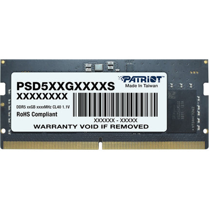 Patriot Signature Line 16GB DDR5 5600 MHz Memoria SO-DIMM 262 pines